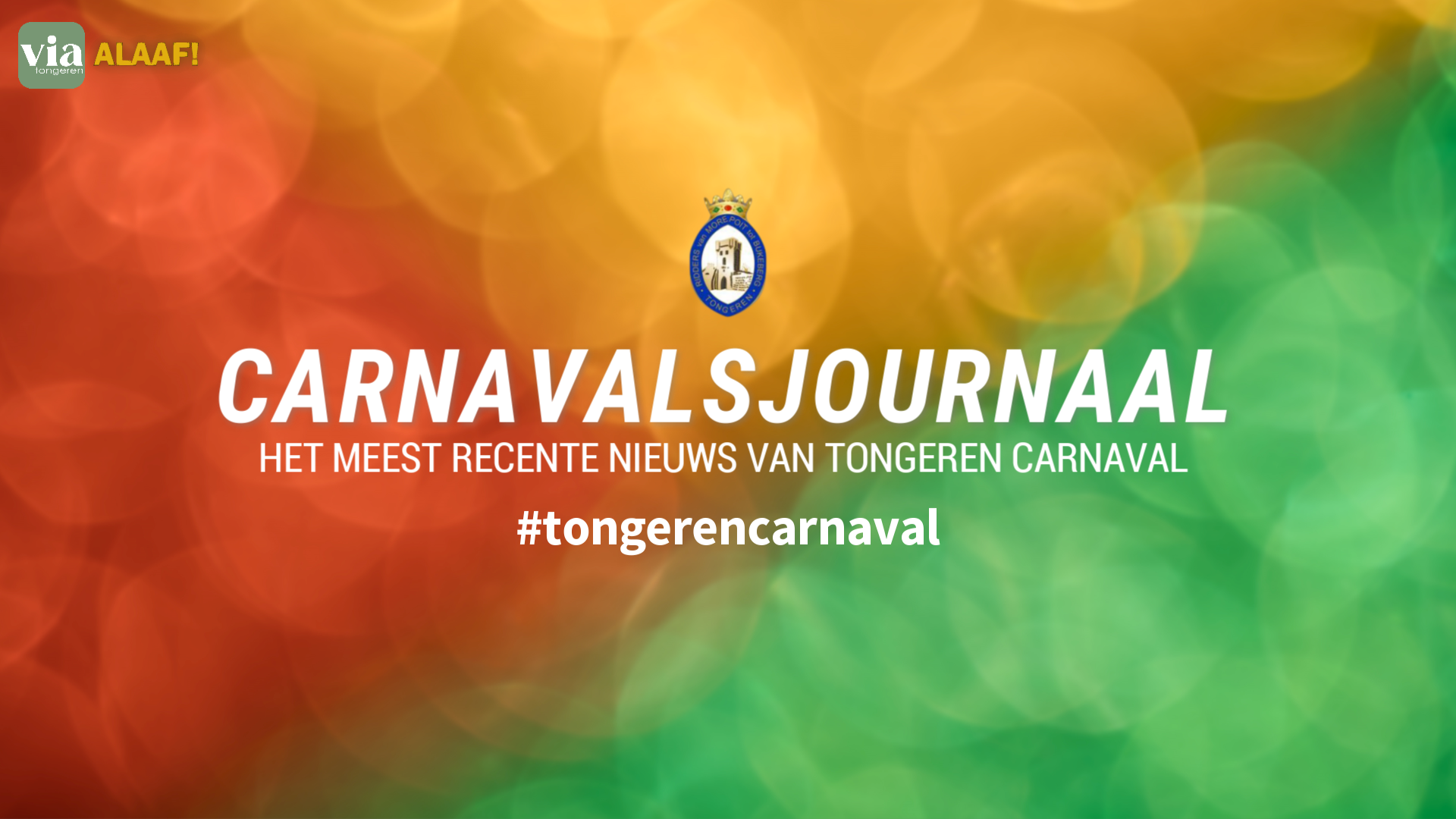 Carnavalsjournaal: Aankondiging